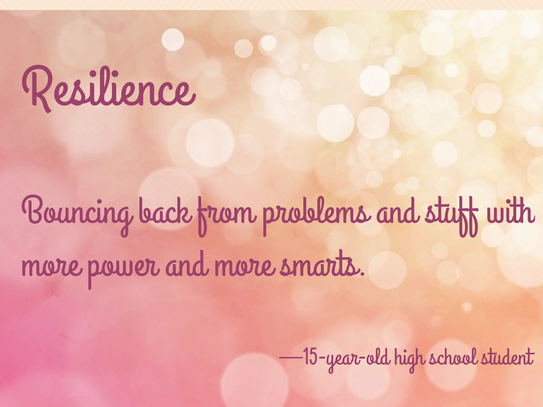 Resilience building in Kids